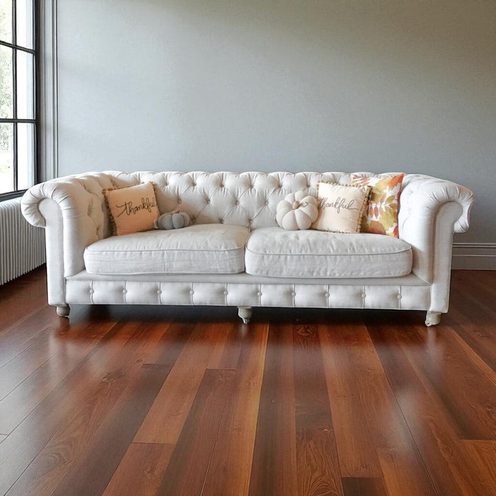 Orig Price $2000 - Chesterfield Roll Arm Sofa