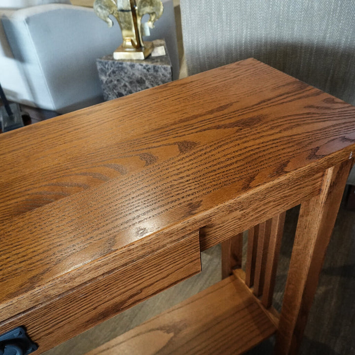 Mission Style Sofa Table