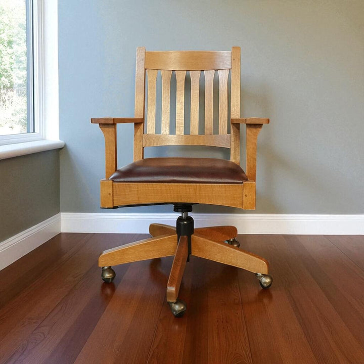 Mission Style Desk Chair