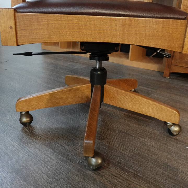 Mission Style Desk Chair