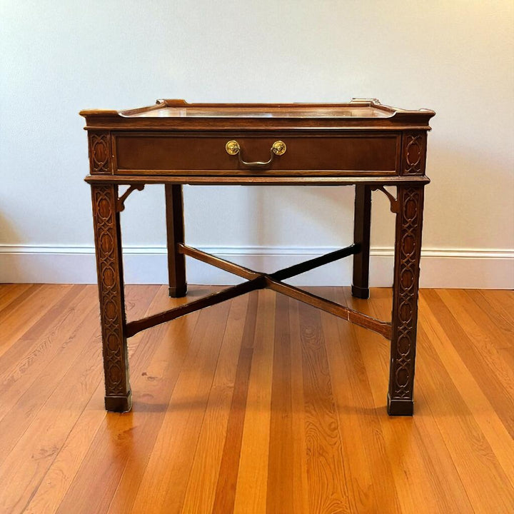 Vintage Chinese Chippendale End table