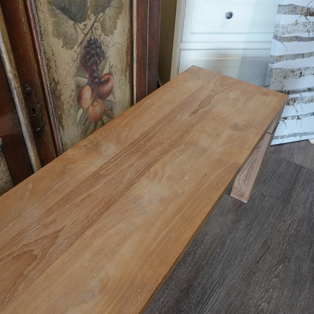 Orig. Price $800 - Pacifica Solid Wood Bench