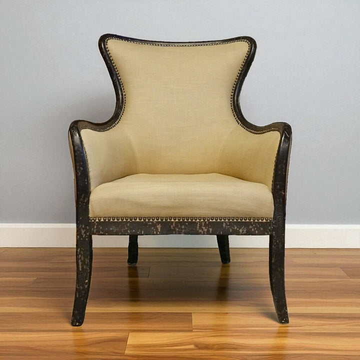 Orig Price $800 - Sandy Wingback Arm Chair