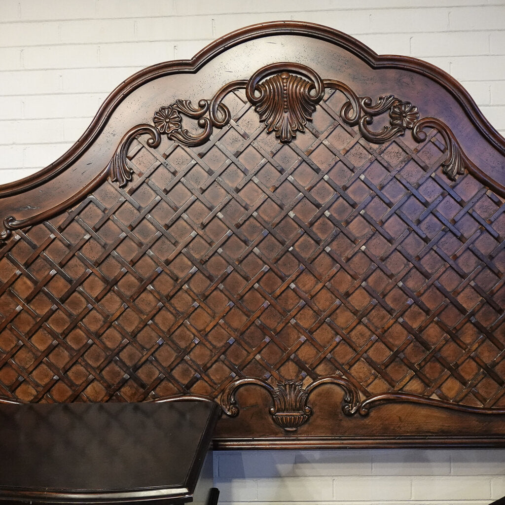 Orig Price $9000 - Ornate Bed