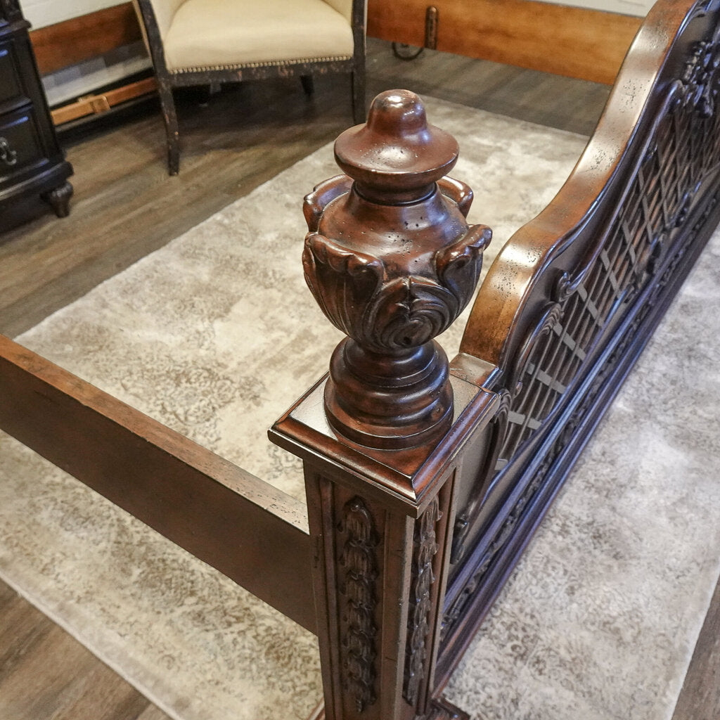 Orig Price $9000 - Ornate Bed