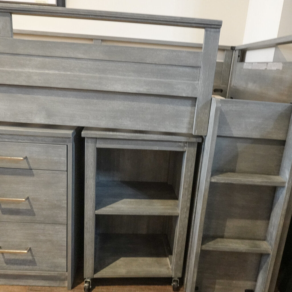 Orig Price $3200 - 3 Piece Sleep and Study Loft Bed