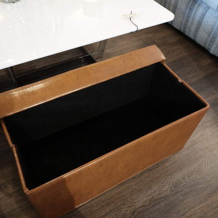 Vegan Leather Storage Box