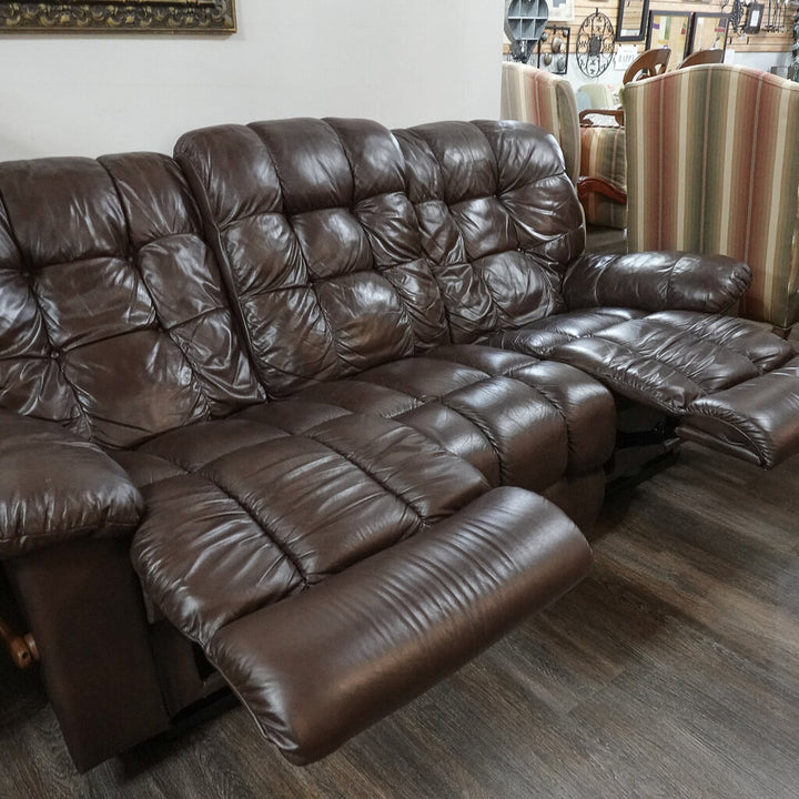 Gibson Dual Recline Leather Sofa