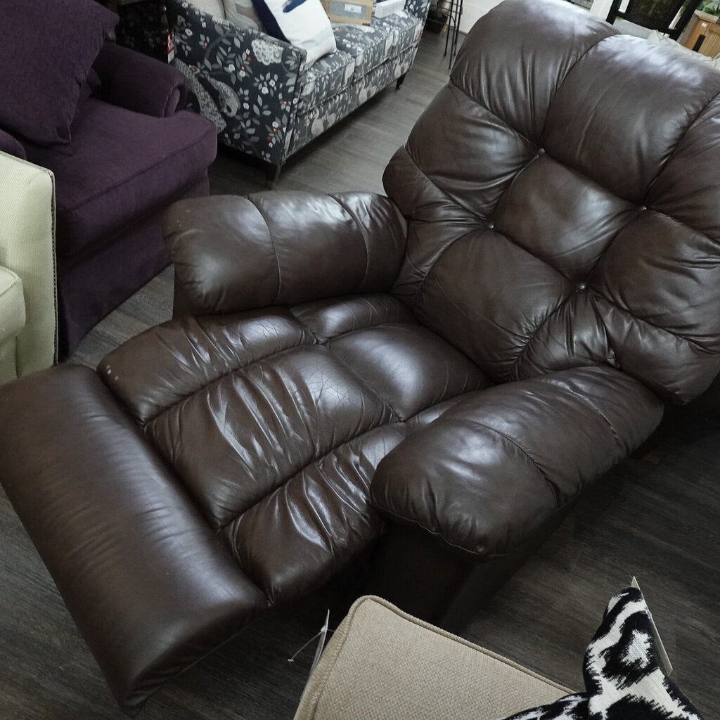 Gibson Leather Recline Chair