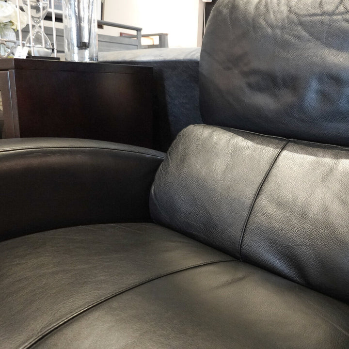 Orig. Price $2500 - Push Back Leather Recliner