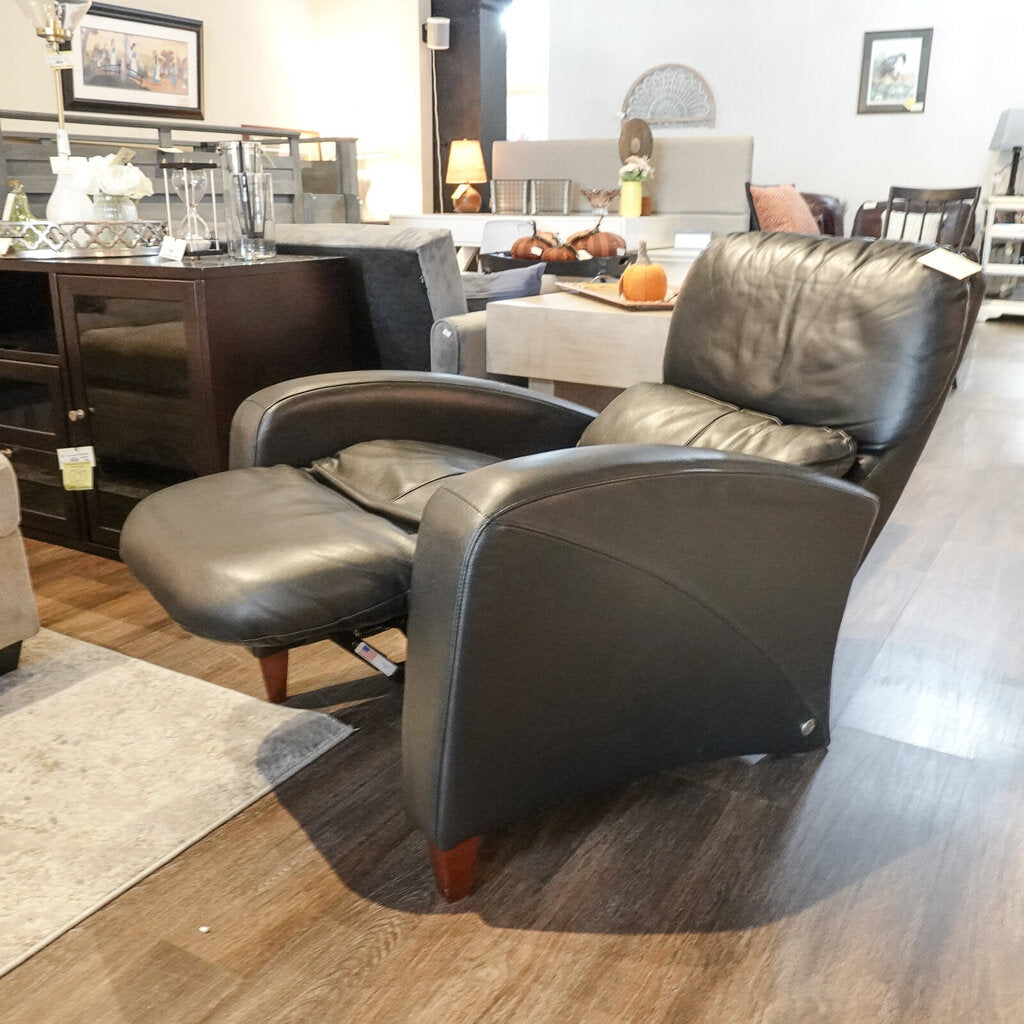 Orig. Price $2500 - Push Back Leather Recliner