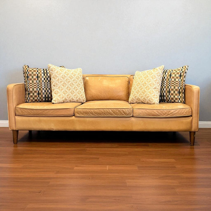 Orig Price $3099 - Leather Sofa