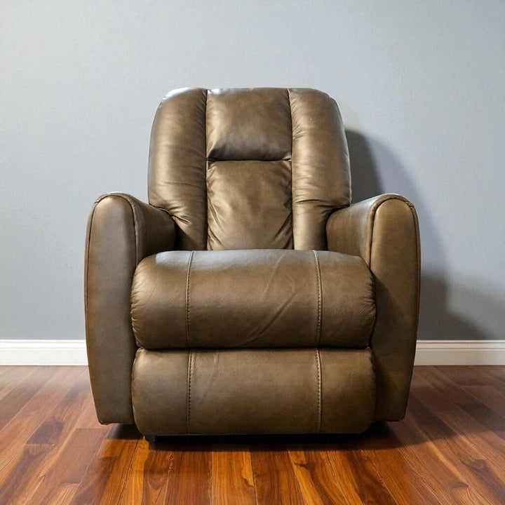 Orig Price $1900 - Leather Rocker Recliner