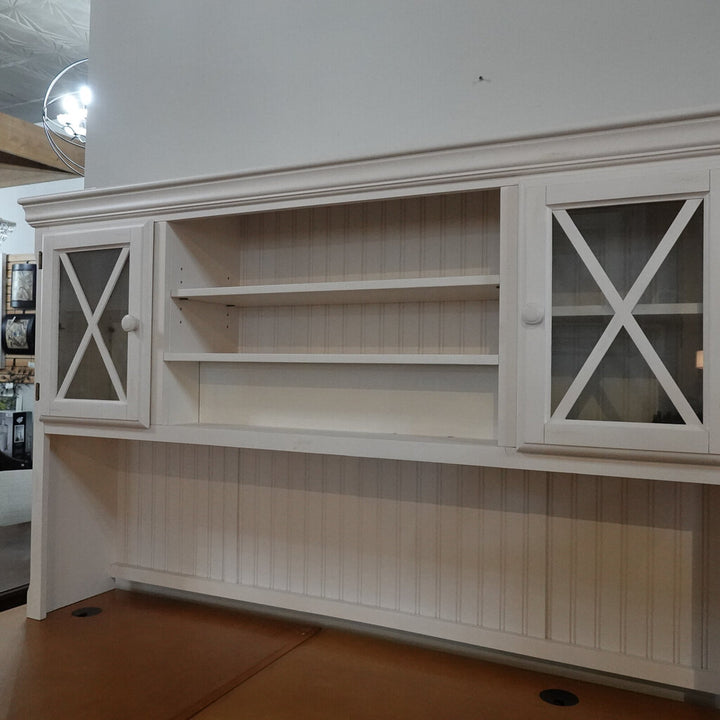 Orig Price $3000 - L-Shape Desk with Hutch