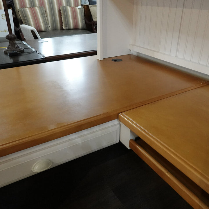 Orig Price $3000 - L-Shape Desk with Hutch