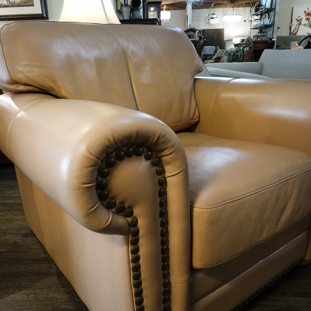 Orig Price $2500 - Custom Leather Chair