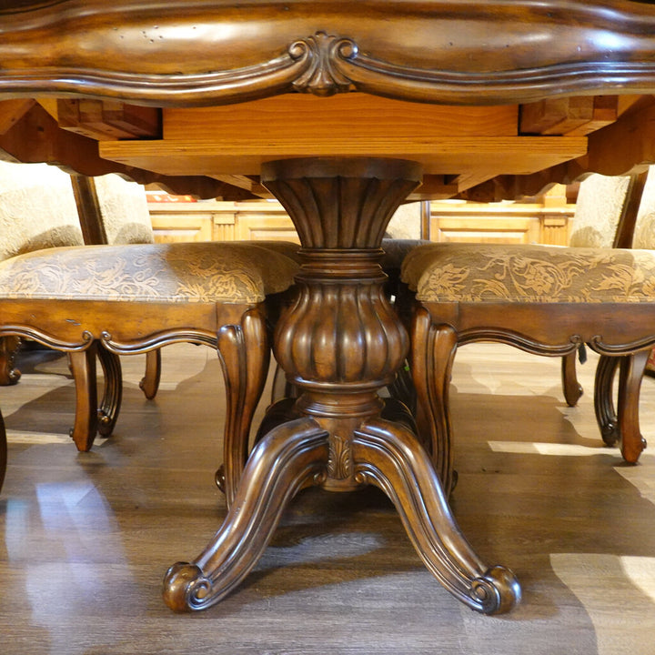 Orig Price $8000 - Dining Table with 8 Chairs