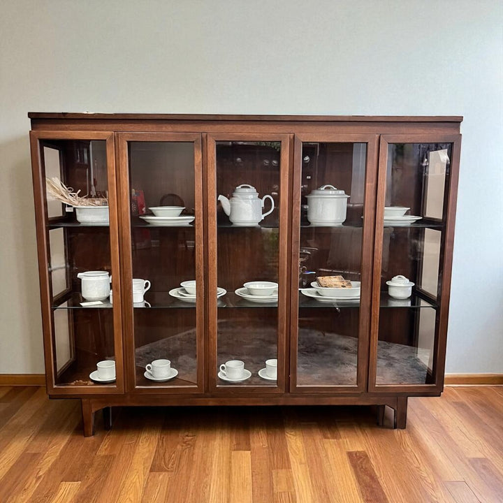 MCM China Cabinet w/ Light