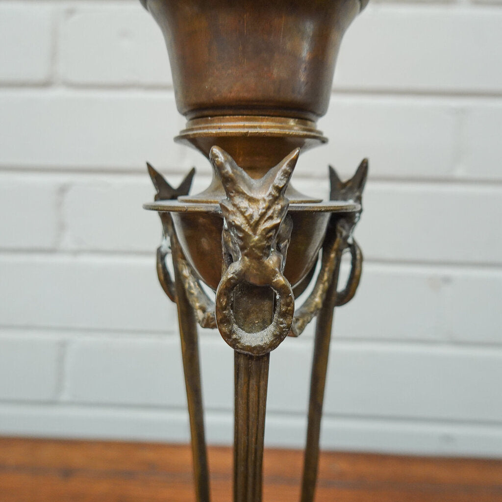 Antique Brass Accent Lamp