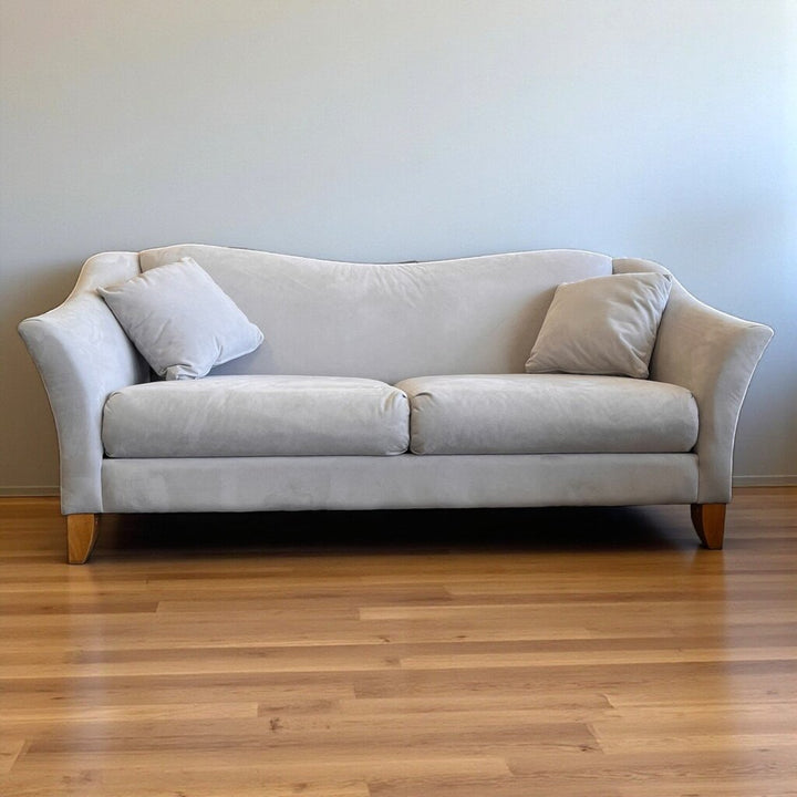 Orig Price $2200 - Modern Sofa w/ 2 Accent Pillows
