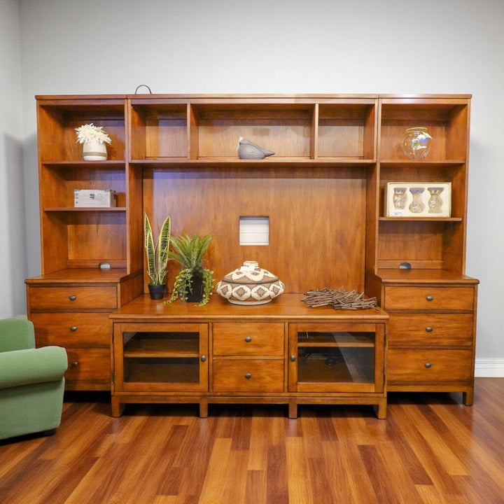 Orig. $3750 - Modular 7 Piece Media Cabinet