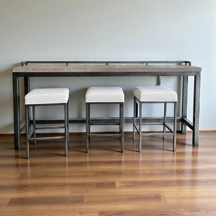 Orig Price $1700 - Console Table w/ 3 Stools