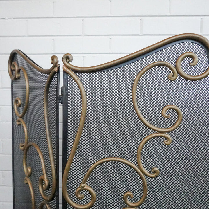 Scroll Fireplace Screen