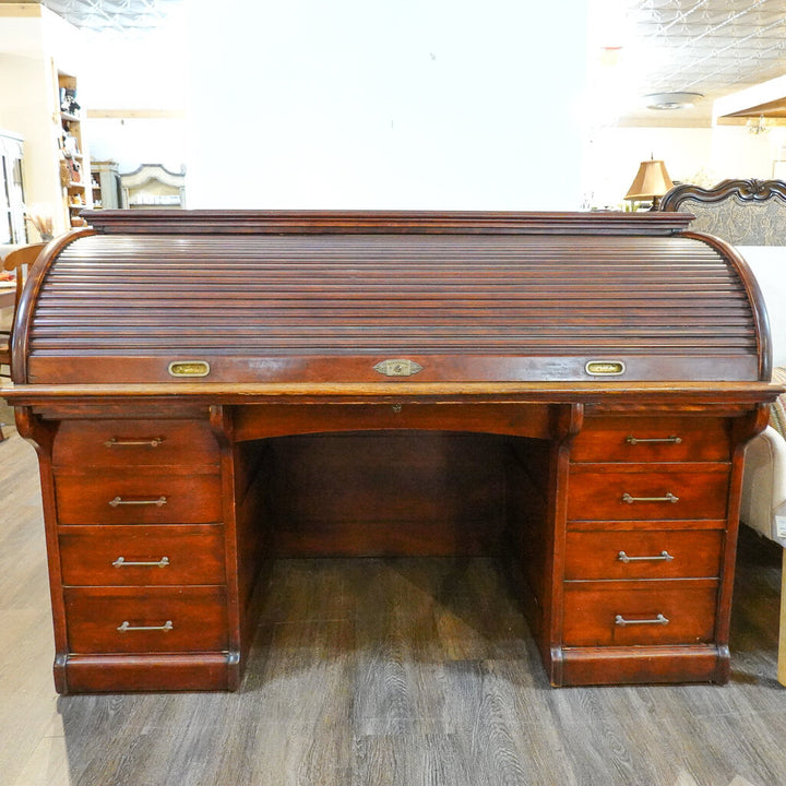 Andrews Chicago Antique 1910 Roll Top Desk