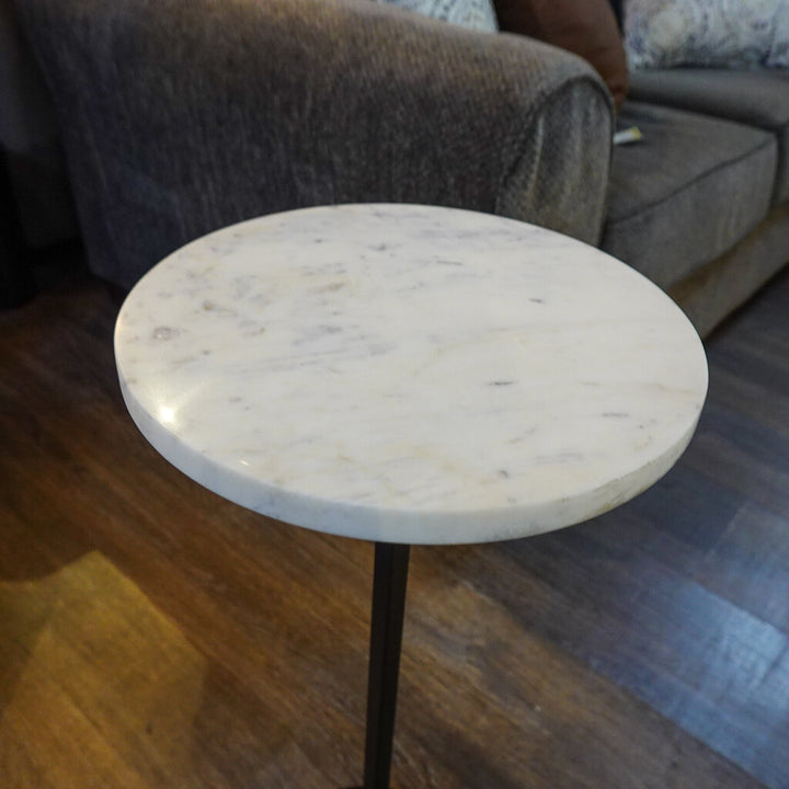 Orig Price $80 - Marble Top Accent Table