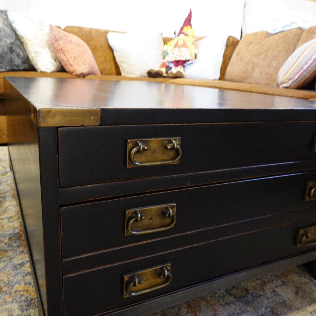 Orig. Price $3,200 - Cocktail Table w/ End Drawers