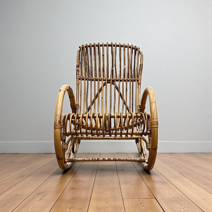 Rattan Rocker