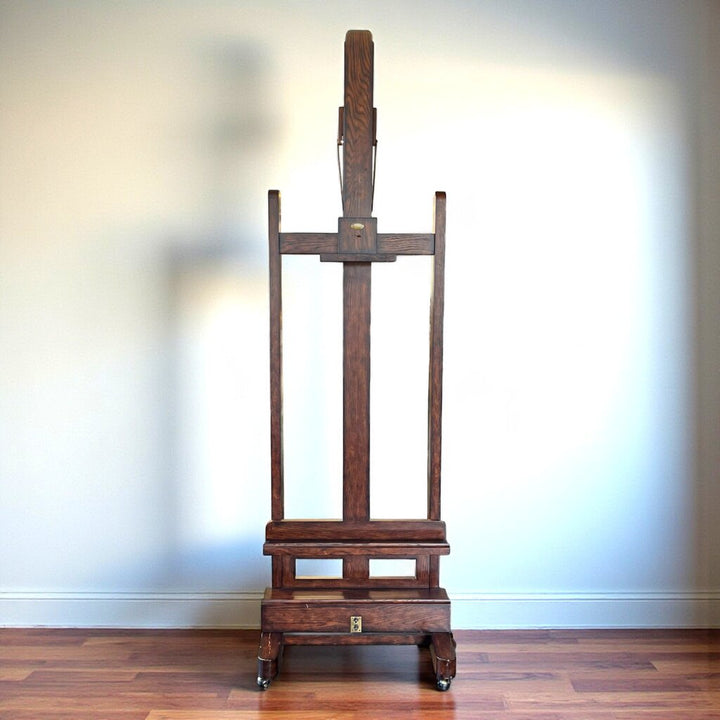 Orig Price $5100 - Wooden Easel w/ Casters
