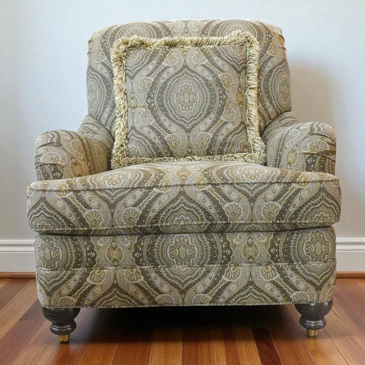 Paisley Chair with Matching Pillow