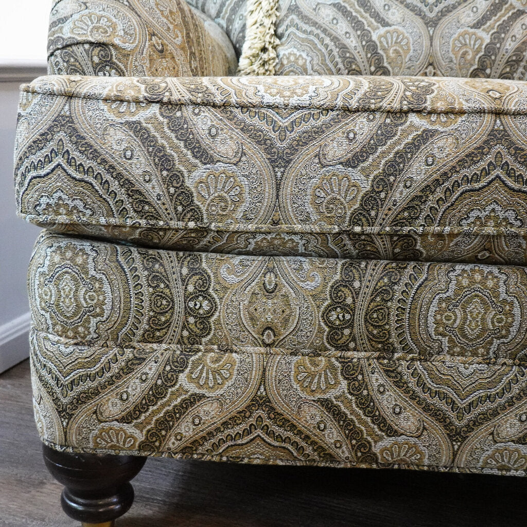 Paisley Chair with Matching Pillow