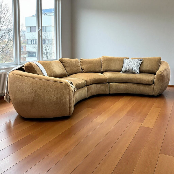 Orig Price $6500 - Curved Sectional Sofa