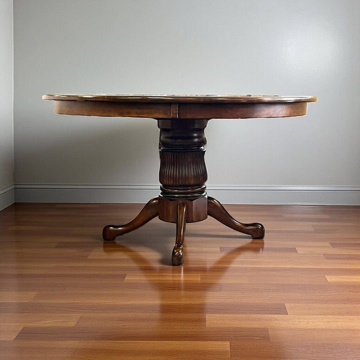 Round Wooden Table
