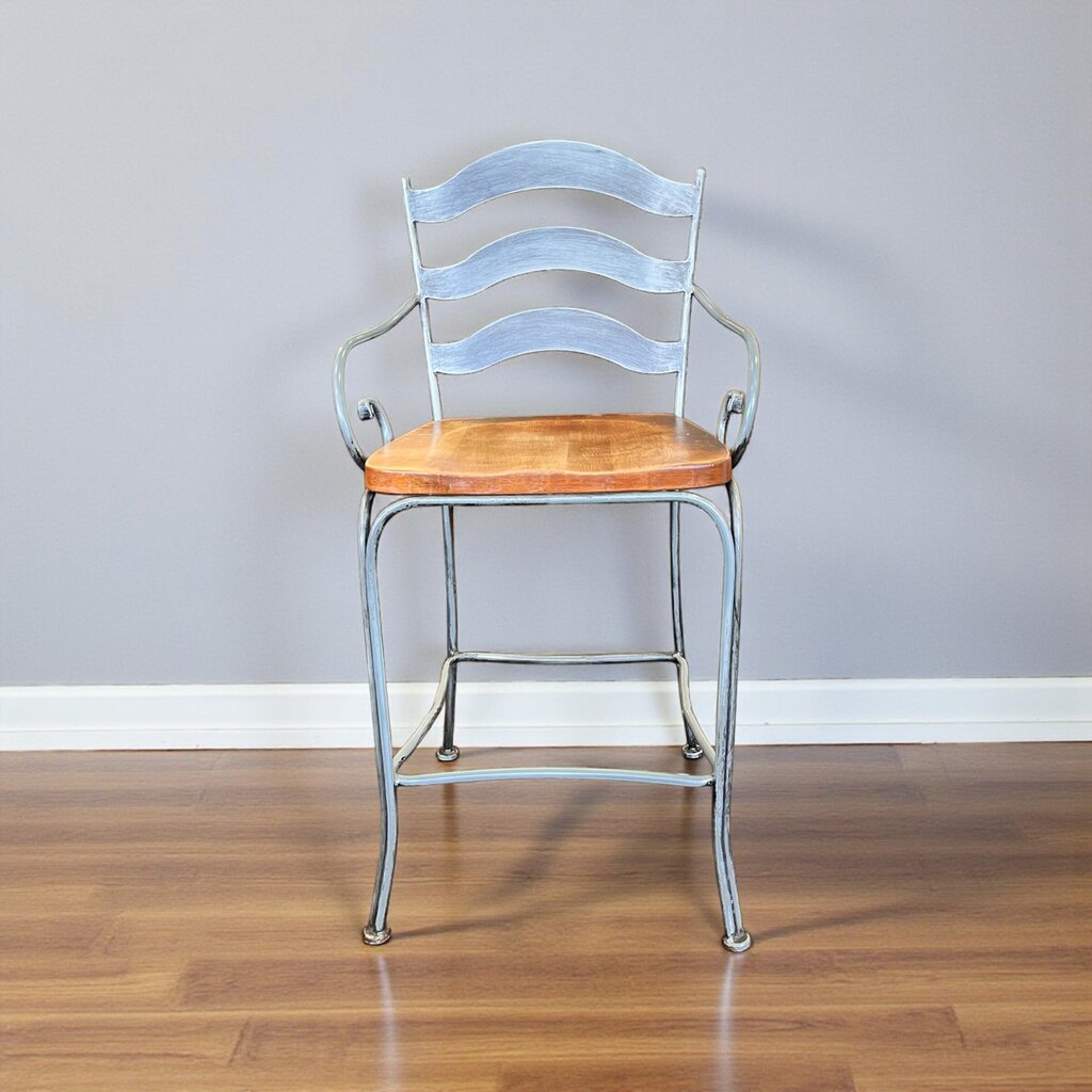Ladder Back Bar Stool
