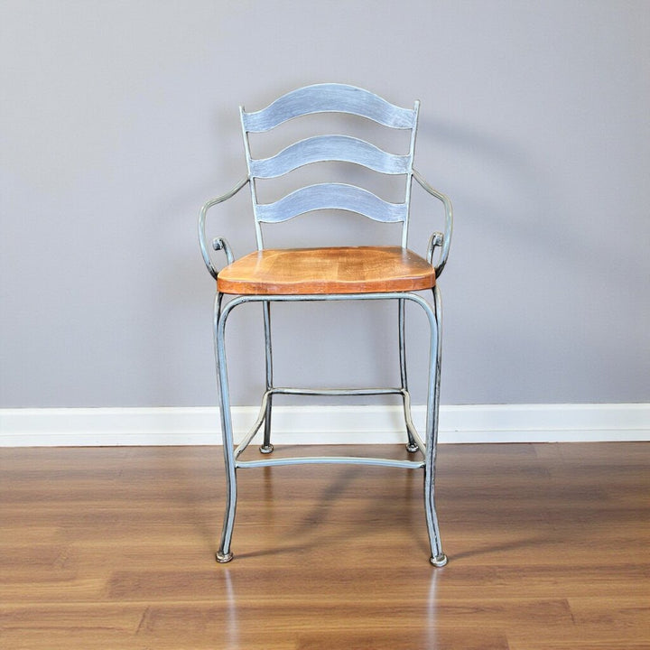 Ladder Back Bar Stool