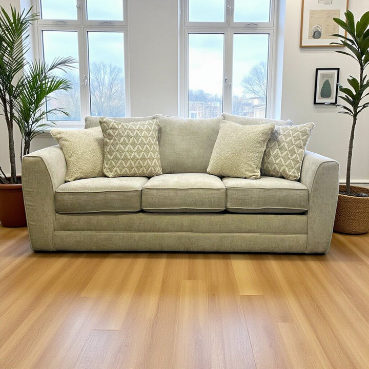 (BRAND NEW) 3 Cushion Sleeper Sofa