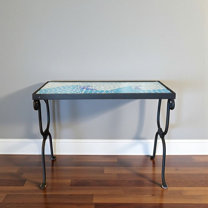 Mosiac Iron Accent Table