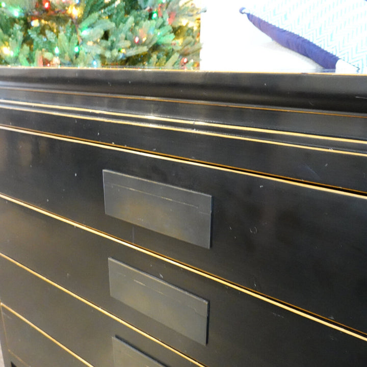 Oriental Style 4 Drawer Chest