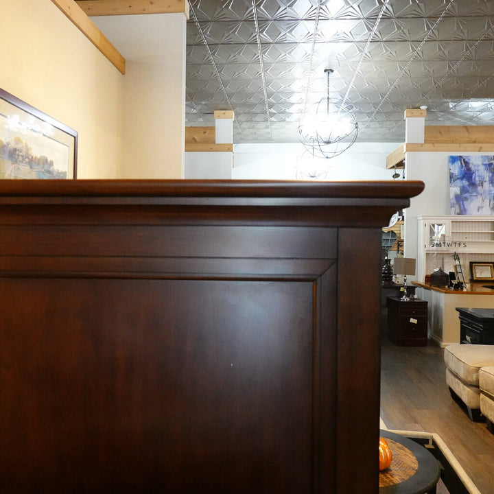 Orig. Price $500 - Wood Panel Bed