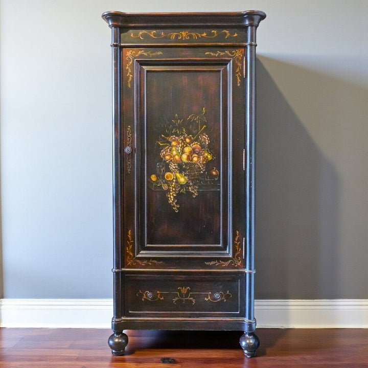 Orig Price $800 - Hand Painted Italian Cupbord