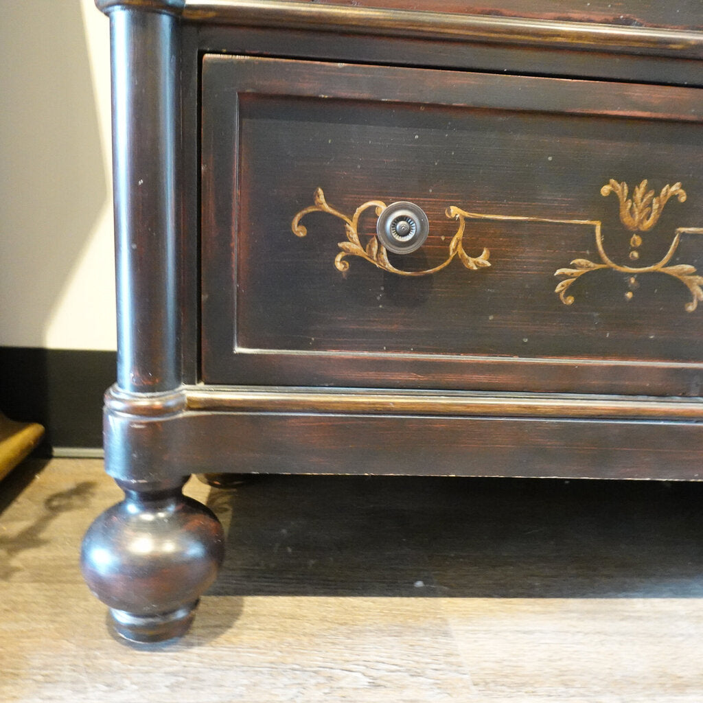 Orig Price $800 - Hand Painted Italian Cupbord