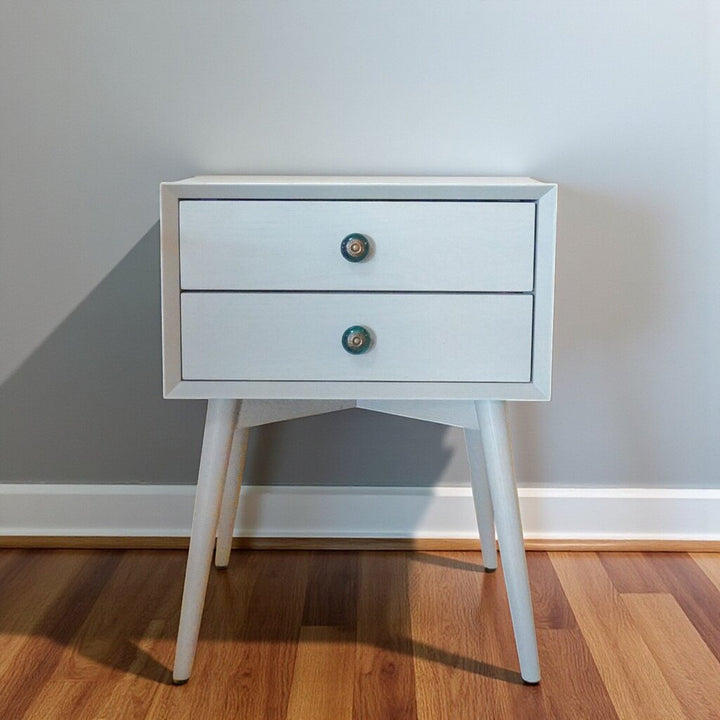Orig Price $200 - 2 Drawer End Table