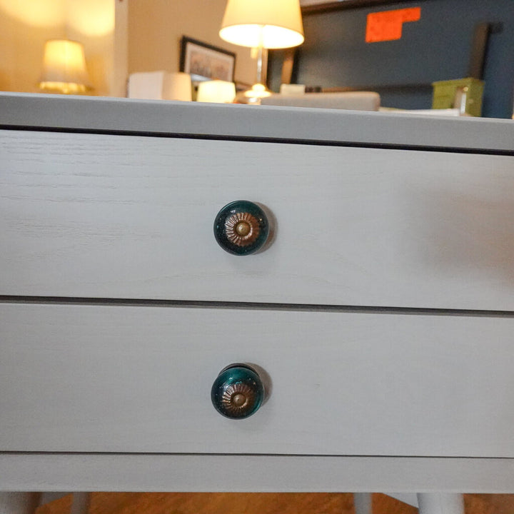 Orig Price $200 - 2 Drawer End Table