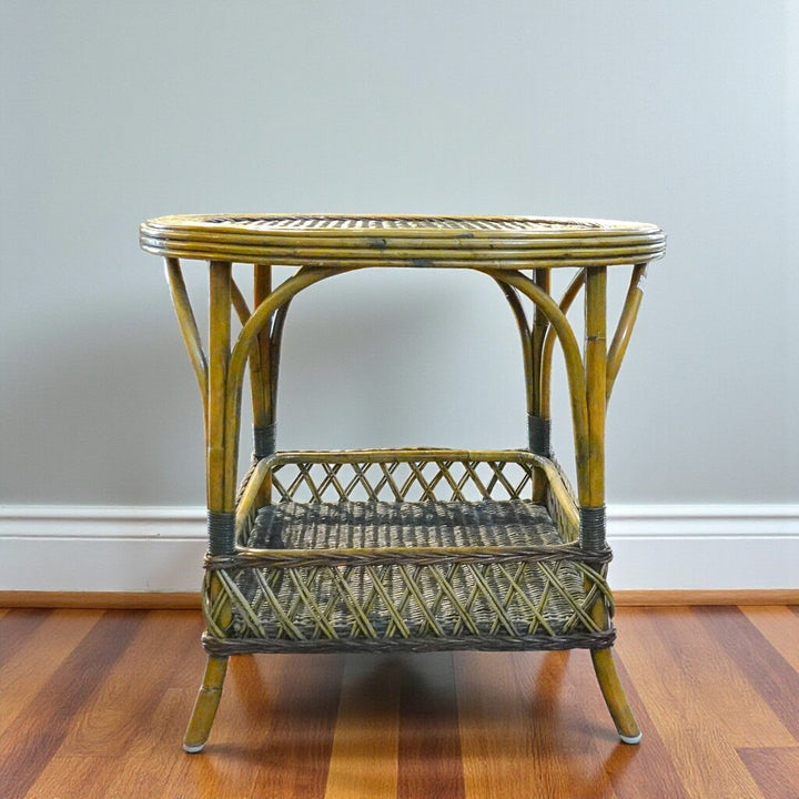 Wicker Accent Table
