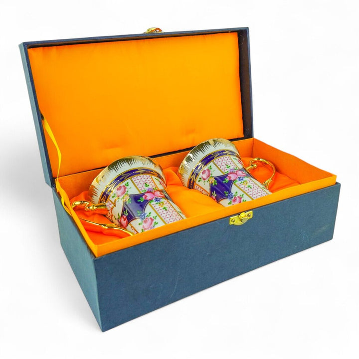 Vintage Imperial Tea Cup Pair in Box