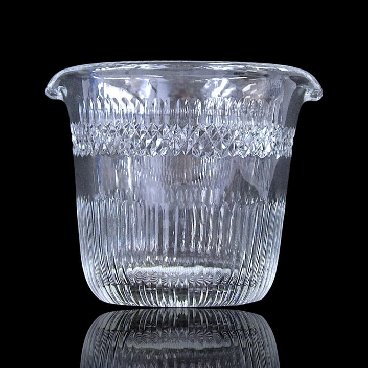 Cut Crystal Ice Bucket