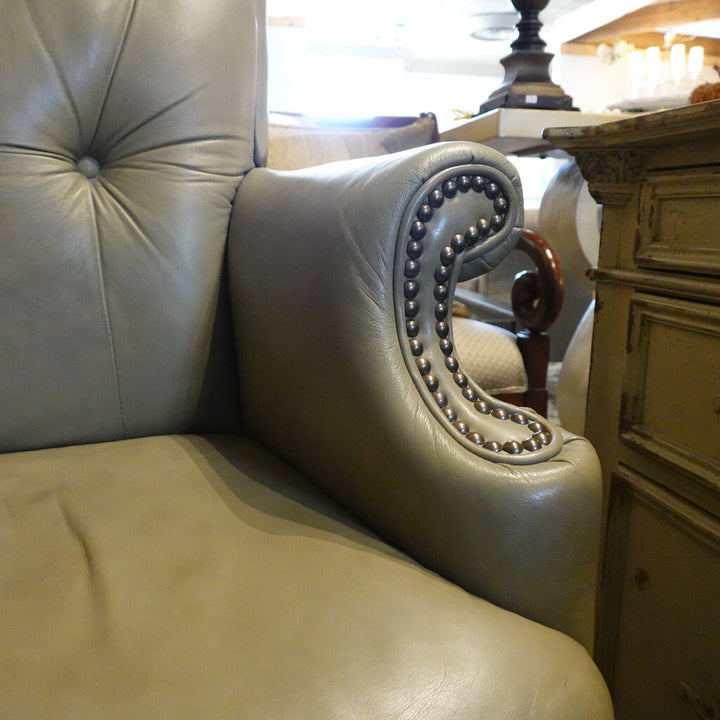 Orig Price $1200 - Leather Executive Desk Chair